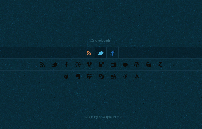 Tiny Social Media Icons